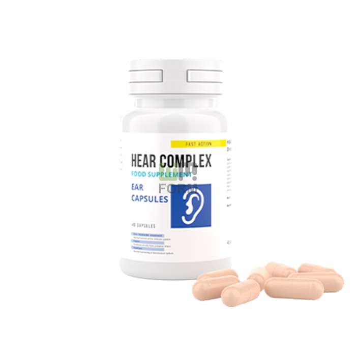 Hear Complex - complejo para restaurar la audición con acción antiinflamatoria En España