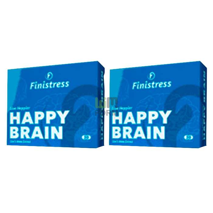 Finistress Happy Brain - κάψουλες για τη βελτίωση της εγκεφαλικής δραστηριότητας στην Ελλάδα