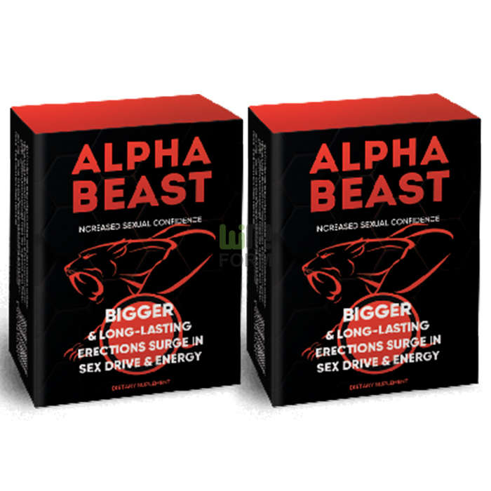 Alpha Beast caps - ανδρική ενίσχυση της λίμπιντο στην Ελλάδα